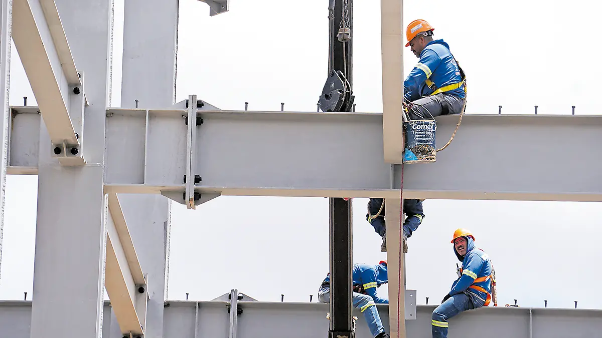 Soldadores trabajando